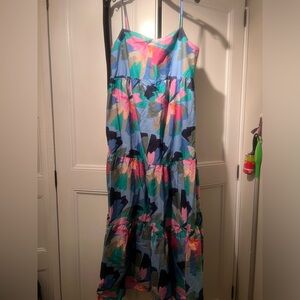 Gap Maternity tiered dress